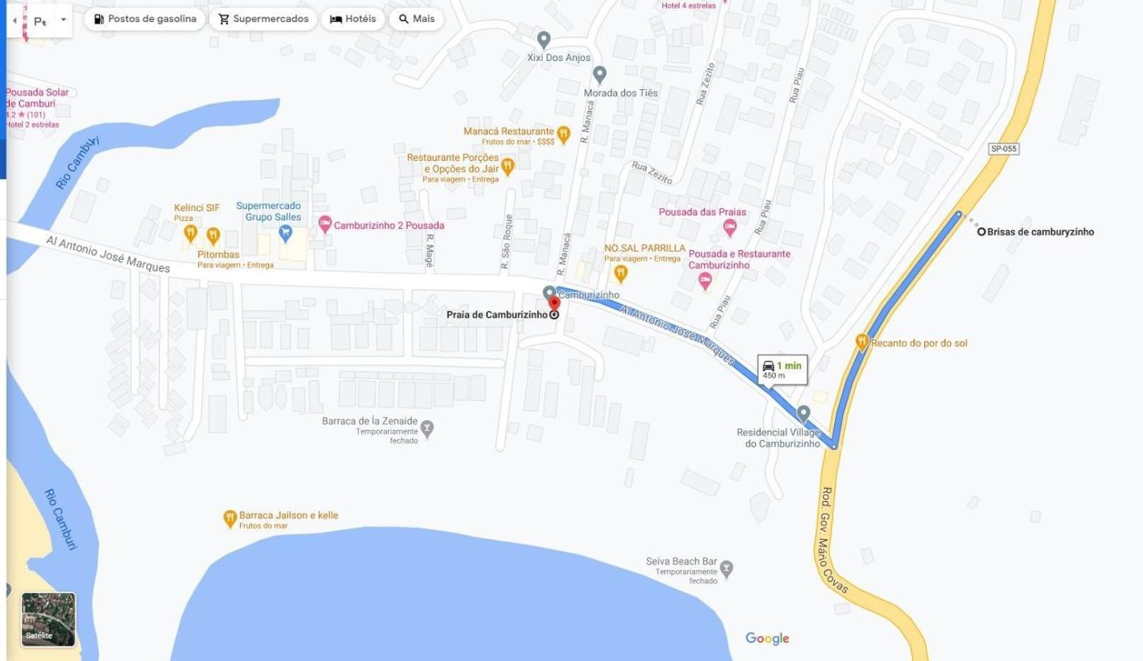 A12 -Conforto Junto A Natureza - Praia De Camburizinho Sao Sebastiao  Luaran gambar